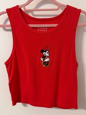 Disney Minnie Mouse Red Tank Top